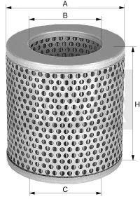 Mann-Filter - C 1132 - Air filter element