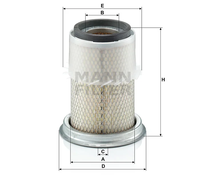Mann-Filter - C 14 123 - Air filter element