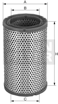 Mann-Filter - C 1450 - Air filter element