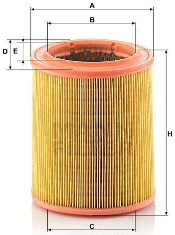 Mann-Filter - C 1472 - Air filter element