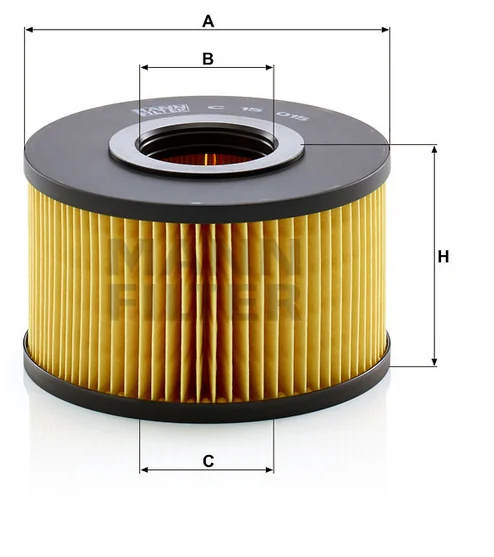 Mann-Filter - C 15 015 - Air filter element