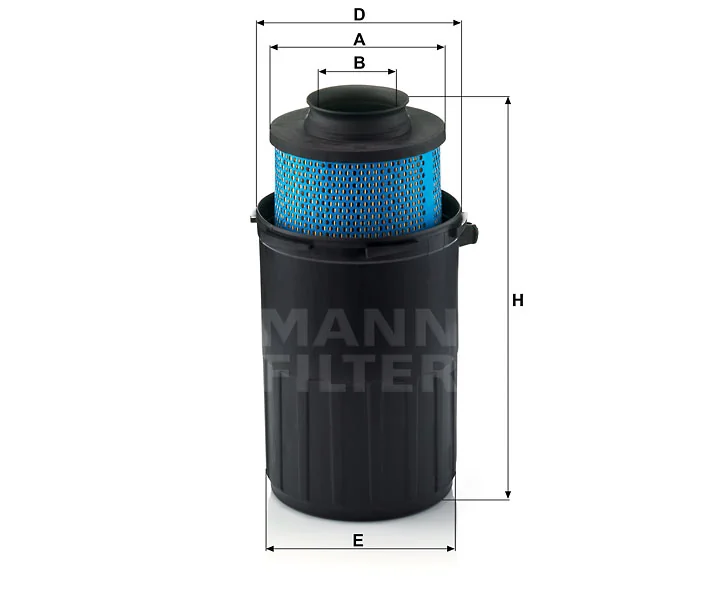 Mann-Filter - C 15 200 - Air filter element