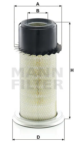 Mann-Filter - C 16 340 - Air filter element