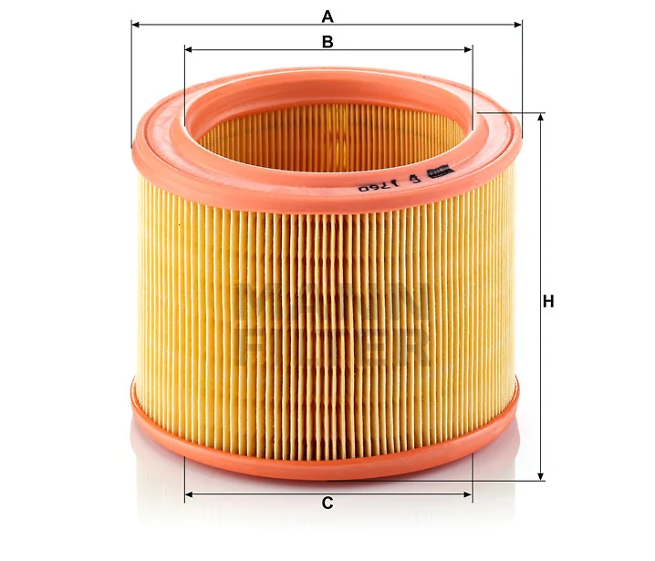 Mann-Filter - C 1760 - Air filter element