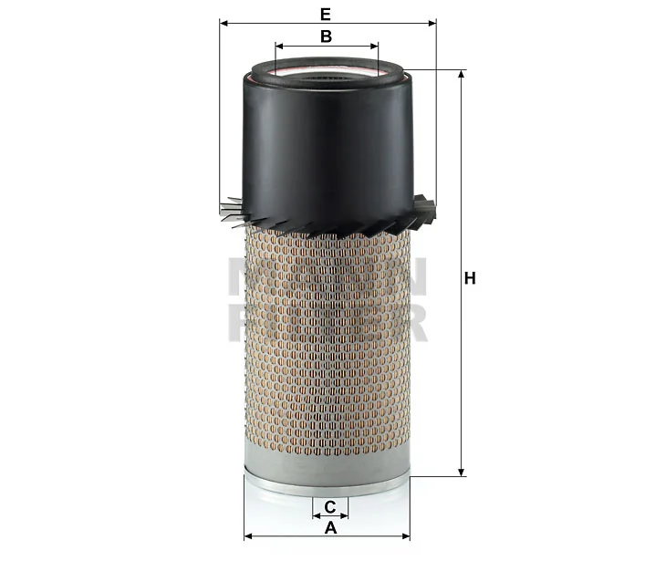 Mann-Filter - C 18 436 - Air filter element