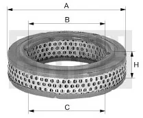 Mann-Filter - C 1815 - Air filter element