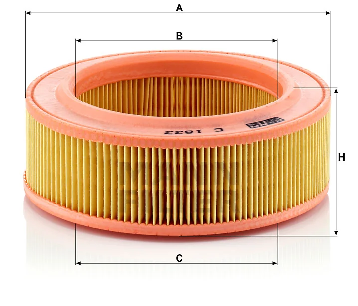 Mann-Filter - C 1833 - Air filter element