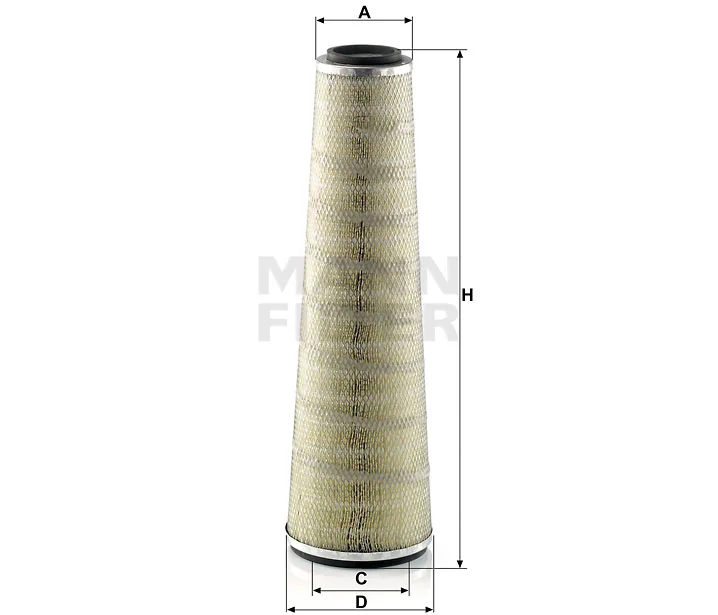Mann-Filter - C 22 835 - Air filter element