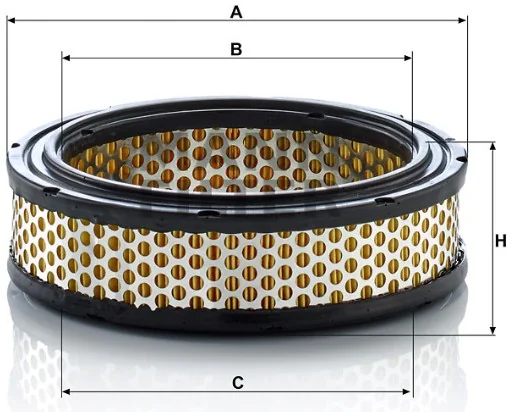 Mann-Filter - C 2233 - Air filter element