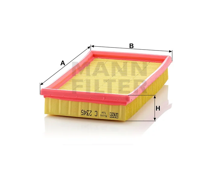 Mann-Filter - C 2345 - Air filter element