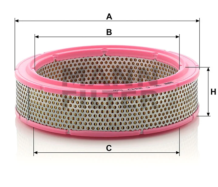 Mann-Filter - C 2443 - Air filter element
