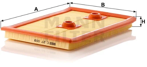 Mann-Filter - C 27 009 - Air filter element