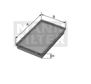 Mann-Filter - C 27 051 - Air filter element