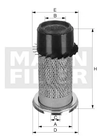 Mann-Filter - C 28 357 - Air filter element