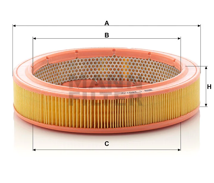 Mann-Filter - C 2852/2 - Air filter element