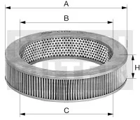 Mann-Filter - C 30 010 - Air filter element