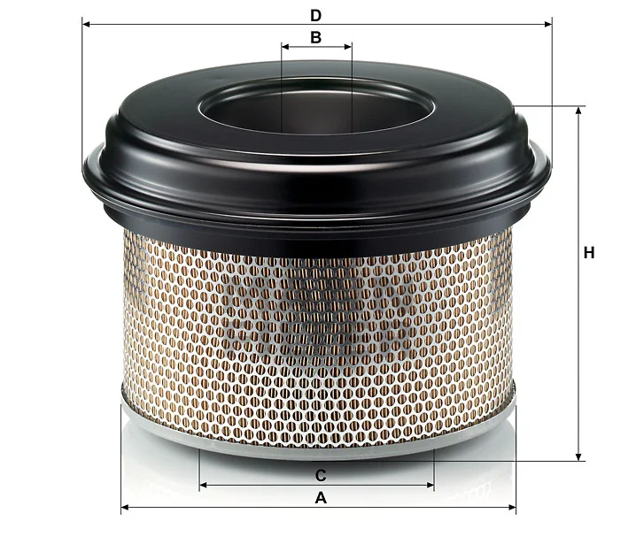 Mann-Filter - C 33 922 - Air filter element