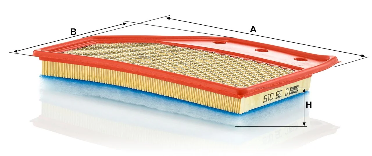 Mann-Filter - C 35 015 - Air filter element