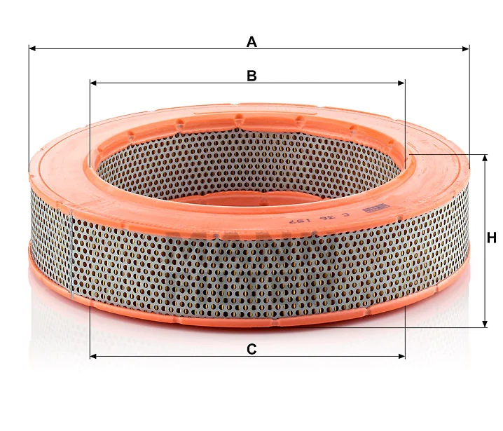 Mann-Filter - C 36 157 - Air filter element