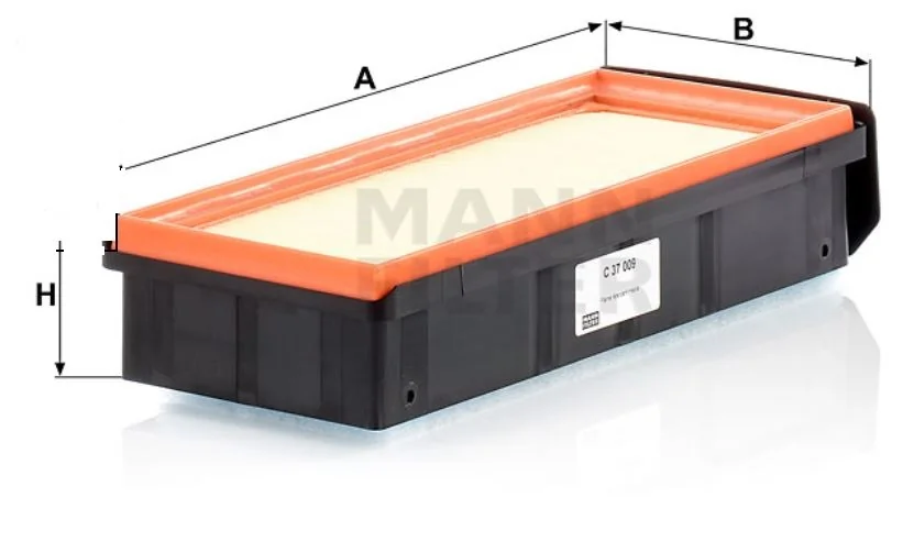 Mann-Filter - C 37 009 - Air filter element