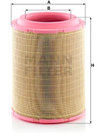 Mann-Filter - C 37 1930/2 - Air filter element