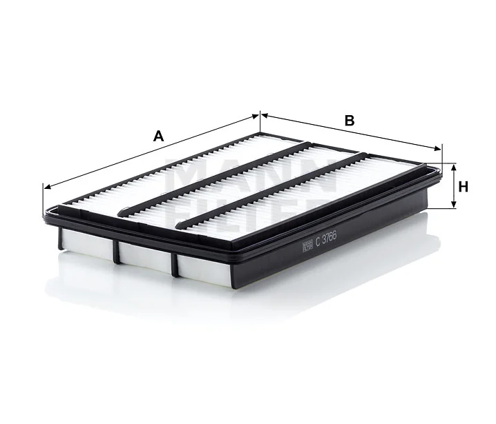 Mann-Filter - C 3766 - Air filter element