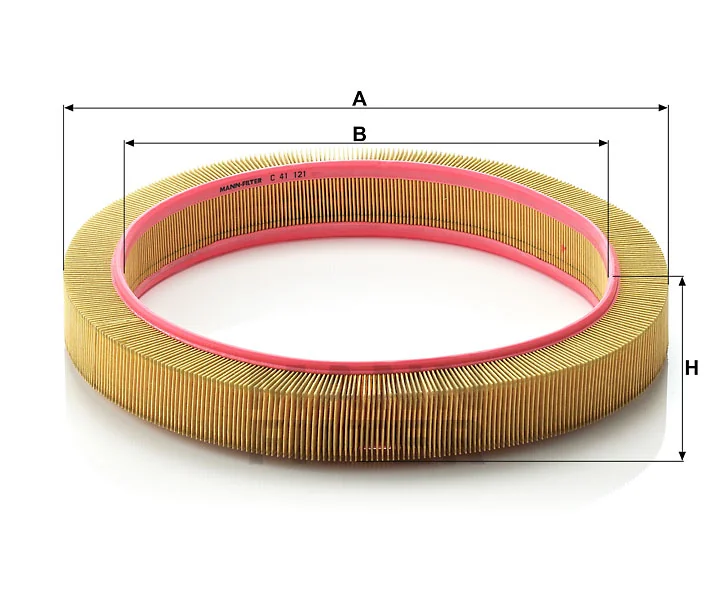 Mann-Filter - C 41 121 - Air filter element