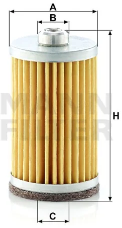 Mann-Filter - C 45/2 (4) - Air filter element