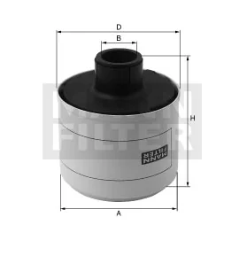 Mann-Filter - C 9004 - Air filter (ventilation / breather)