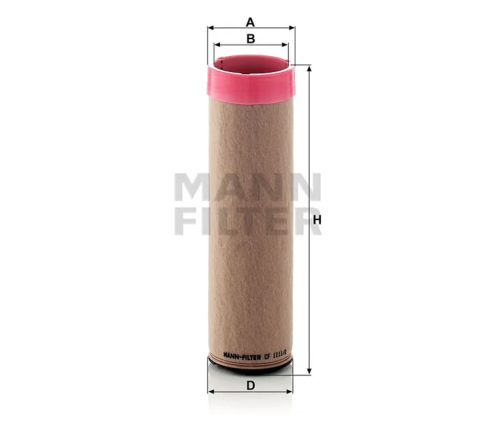 Mann-Filter - CF 1111/2 - Air filter element (secondary)