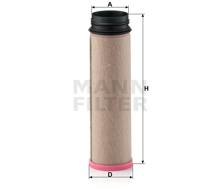 Mann-Filter - CF 1260 - Air filter element (secondary nlg15-18)