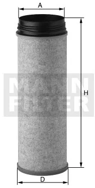 Mann-Filter - CF 1480 - Air filter element (secondary)