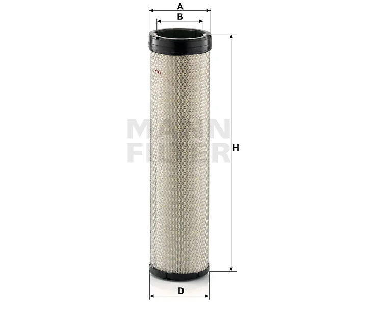 Mann-Filter - CF 1570 - Air filter element (secondary)
