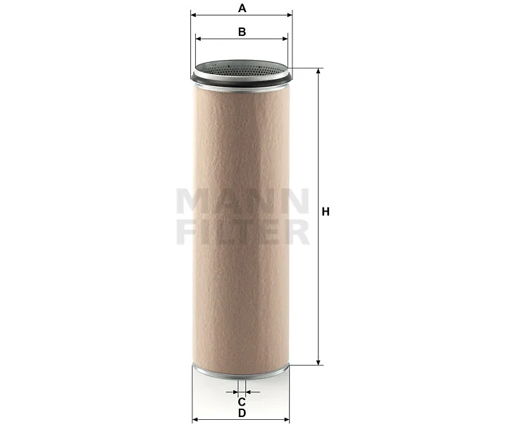 Mann-Filter - CF 2100 - Air filter element (secondary)