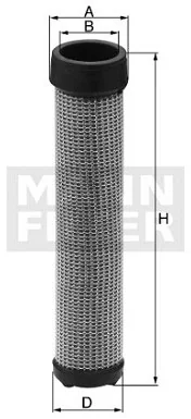 Mann-Filter - CF 23 001 - Air filter element (secondary)