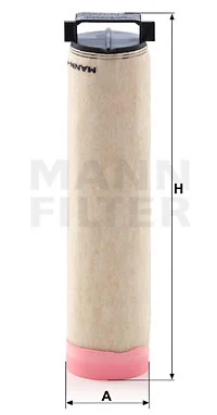 Mann-Filter - CF 355 - Air filter element (secondary)