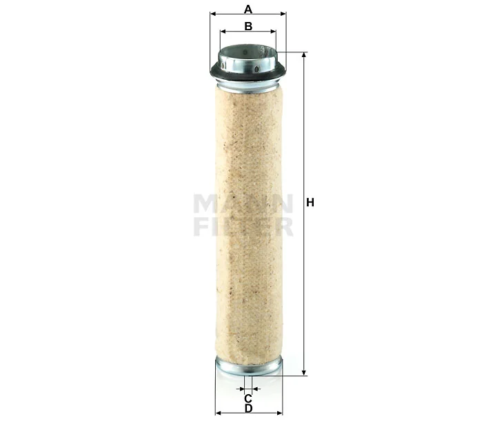 Mann-Filter - CF 600 - Air filter element (secondary)