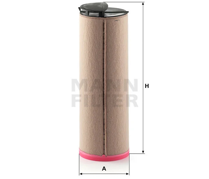 Mann-Filter - CF 710 - Air filter element (secondary)