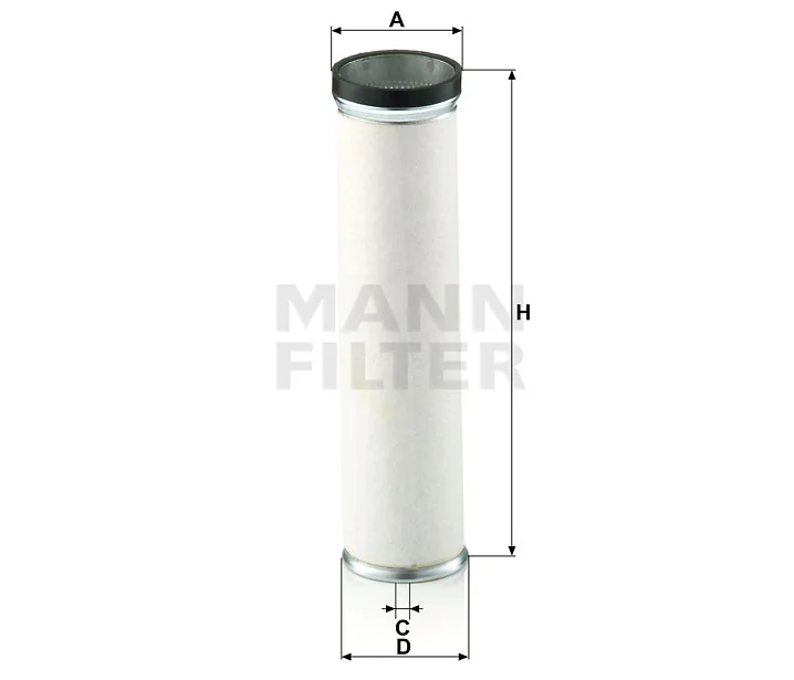 Mann-Filter - CF 830 - Air filter element (secondary)