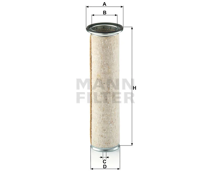 Mann-Filter - CF 930 - Air filter element (secondary)
