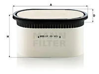 Mann-Filter - CP 23 210 - Air filter element (compacplus)