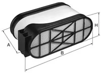 Mann-Filter - CP 33 300 - Air filter element (compacplus)