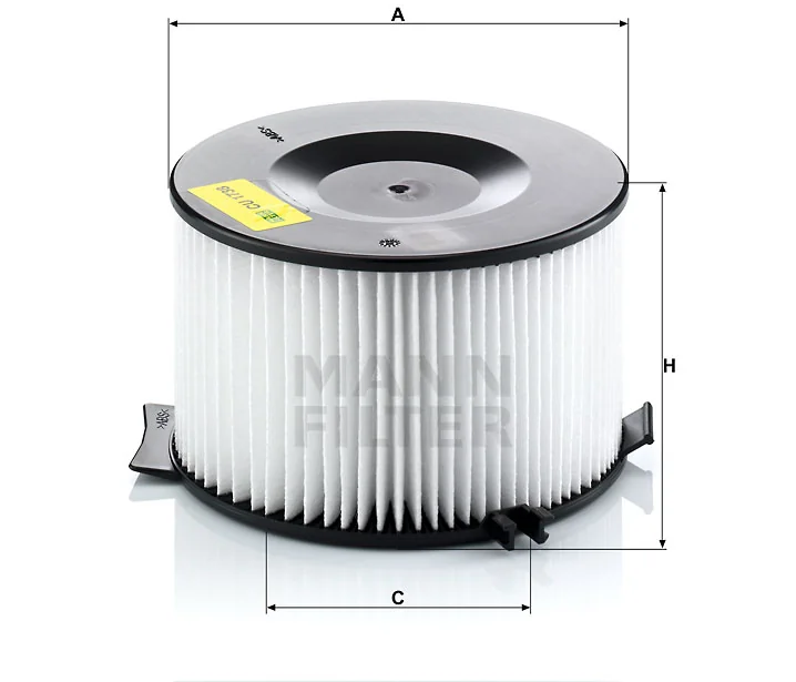 Mann-Filter - CU 1738 - Cabin air filter element
