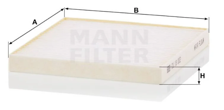 Mann-Filter - CU 18 002 - Cabin air filter element
