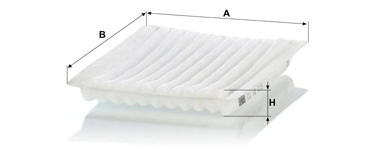 Mann-Filter - CU 18 015 - Cabin air filter element