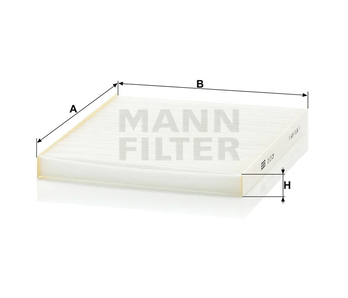 Mann-Filter - CU 2129 - Cabin air filter element