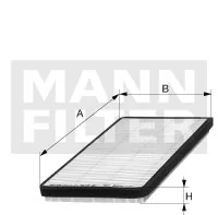 Mann-Filter - CU 2136 - Cabin air filter element
