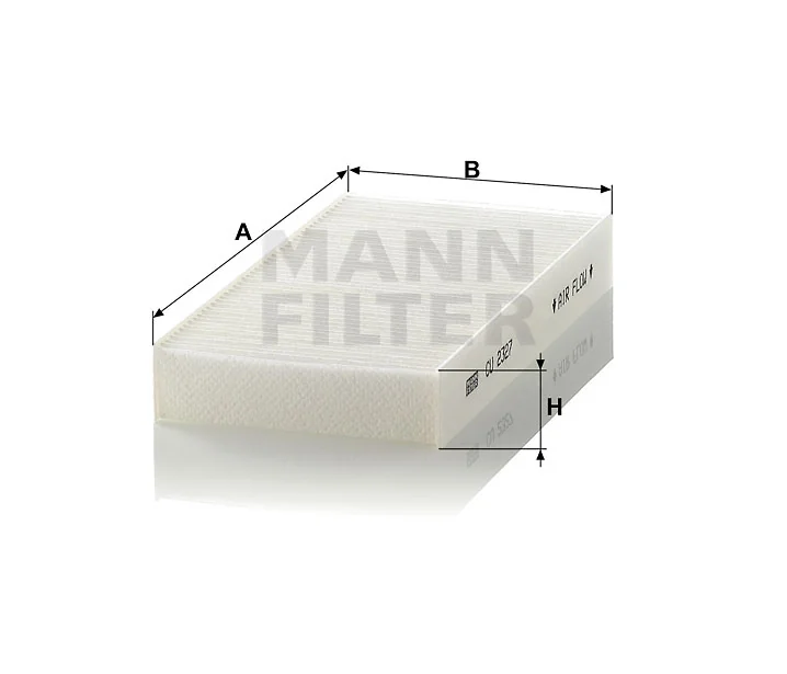 Mann-Filter - CU 2327-2 - Cabin air filter element