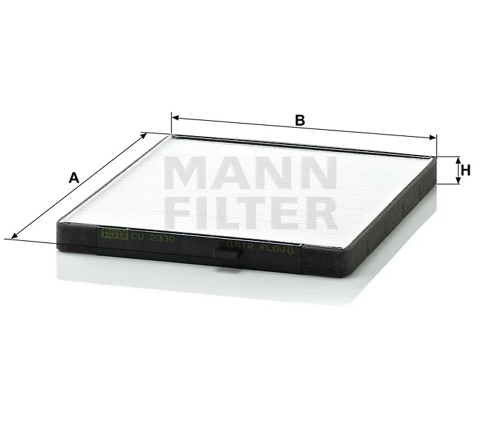 Mann-Filter - CU 2330 - Cabin air filter element