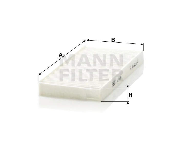 Mann-Filter - CU 2418-2 - Cabin air filter element